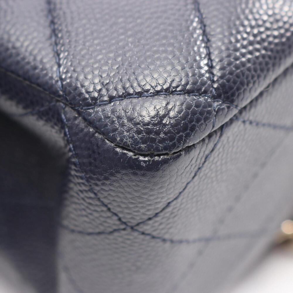 Chanel Matelassé Double Flap Shoulder Bag/Handbag, Caviar Leather (Grained Ca... - Picture 6 of 11